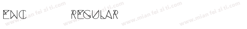 enc7075 Regular字体转换